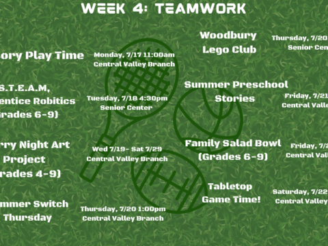Week 4: Teamwork Week