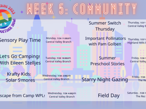 Week 5: Community