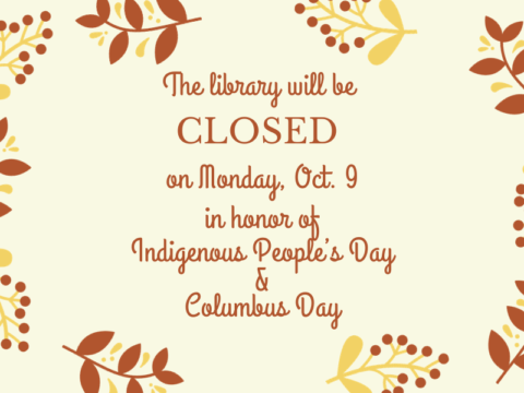 Library Closed for Holiday