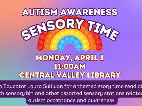 Autism Awareness Sensory Time
