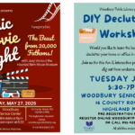 Classic Movie Night DeCluttering Workshop